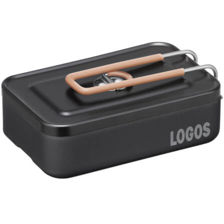ชุดกระทะและถ้วยซุป LOGOS MESS KIT AND COOKER SET-BA,สีดำ_2